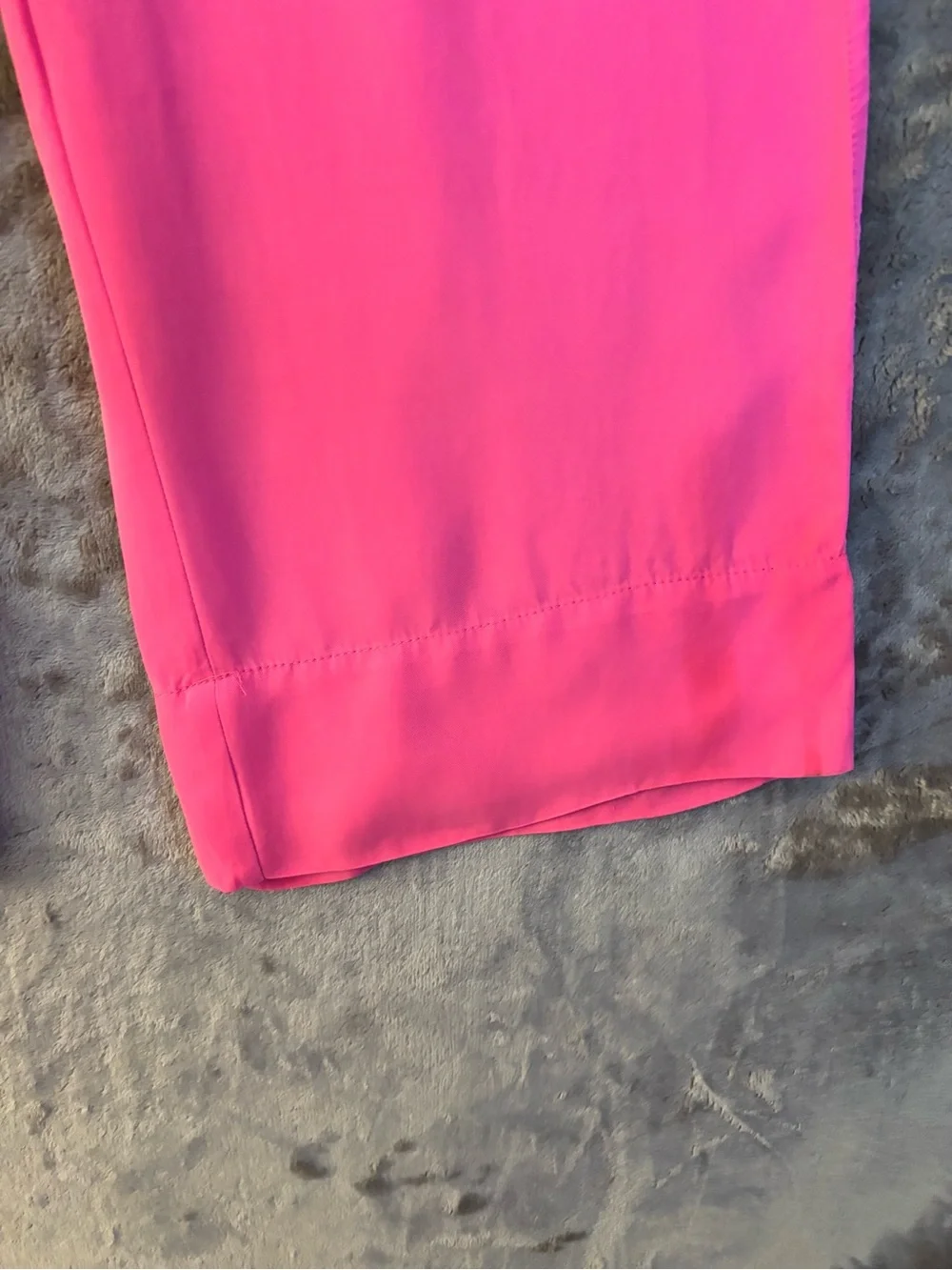 Zara Hot Pink Wide-Leg Trousers